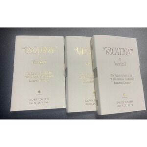 3 x Vacation‎ by Vacation  Eau de Toilette Travel Size 1.5ml Sample New